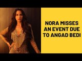 Nora Fatehi Disappears Without Informing Event Organiser as Angad Bedi Arrives With Neha Dhupia