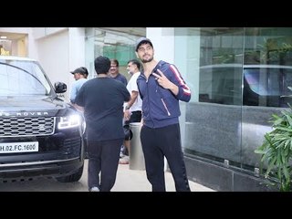 SPOTTED: Sidharth Malhotra & Milap Zaveri At Sunny Super Sound To Dub His Upcoming Film ‘Marjaavaan'