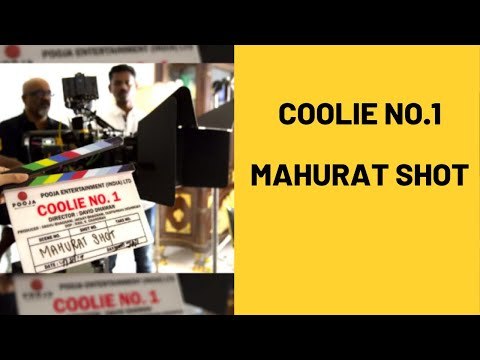 Varun Dhawan and Sara Ali Khan’s Movie Coolie No.1 gets the Mahurat Clap | SpotboyE