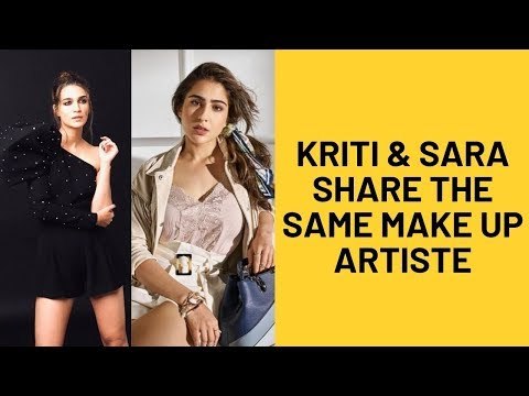 Sushant Singh Rajput's Exes Kriti Sanon And Sara Ali Khan Share The Same Makeup Artiste | SpotboyE