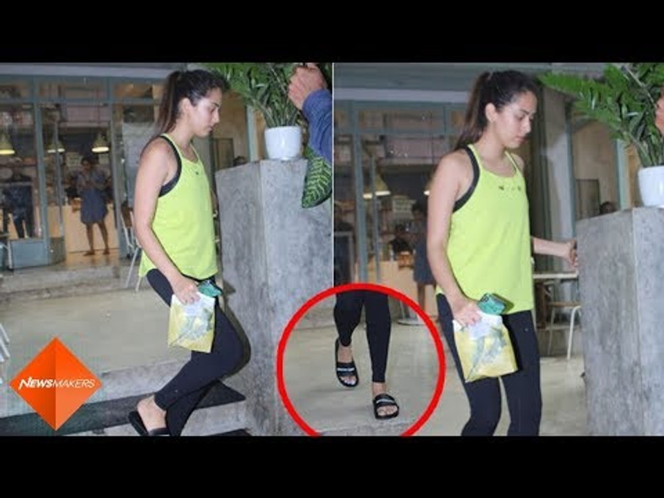 OMG! Here's How Much Mira Rajput's Gym Slippers Cost! | SpotboyE