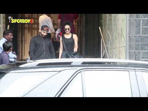 SPOTTED: Varun Dhawan and Shraddha Kapoor at the Gym | SpotboyE