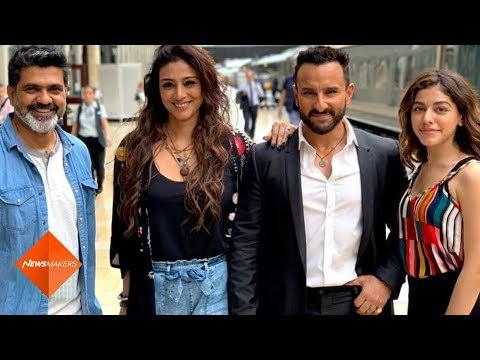 Tabu Calls Saif Ali Khan “Humourous” As She Reunites With Him In Jawaani Jaaneman | SpotboyE