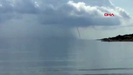 Antalya'da hortum kamerada