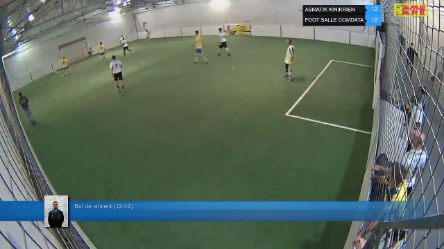But de vincent (12-12) - ASMATIK KINIKRIEN Vs FOOT SALLE COMDATA - 07/10/19 19:00 - LIGUE 3