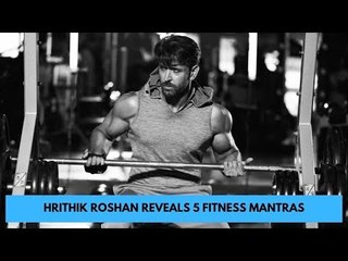 Hrithik Roshan Reveals 5 Fitness Mantras | SpotboyE