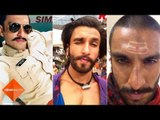 Ranveer Singh's Selfie Game Is On Point As He Flaunts His Transformations For Different Roles