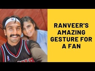 Ranveer Singh's Amazing Gesture Towards A Fan Will Melt Your Heart | SpotboyE