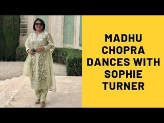 Download Video: Priyanka Chopra’s Mother Madhu Chopra Dances With Sophie Turner At The Jonas Brothers Concert