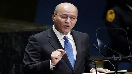 الرئيس العراقي: التظاهر حق دستوري ومن أطلق النار على المحتجين خارجون عن القانون