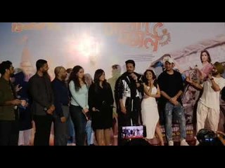 Ayushmann Khurrana Talks in Female Voice at Dream Girl Trailer Launch | SpotboyE