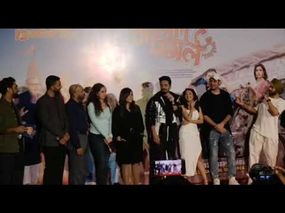 Ayushmann Khurrana Talks in Female Voice at Dream Girl Trailer Launch | SpotboyE