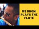 MS Dhoni Plays The Flute In A Viral Throwback Video | SpotboyE