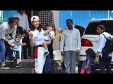SPOTTED: Sunny Leone with Kids Asher, Noah and Nisha at Playschool | SpotboyE