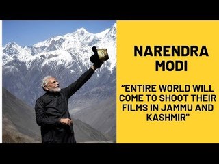“Entire World Will Come To Shoot Their Films In Jammu And Kashmir": PM Narendra Modi | SpotboyE