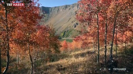 Sonbahar renklerine bürünen Nemrut