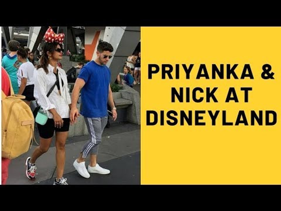 Priyanka Chopra Looks Gorgeous As She Visits Disneyland With Hubby Nick Jonas | SpotboyE