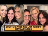 FRIENDS 25: Monica Courteney Cox And Phoebe Lisa Kudrow Have A Reunion | Hollywood | SpotboyE
