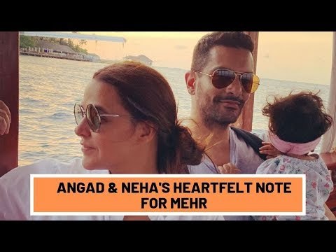 Angad Bedi and Neha Dhupia pen an adorable post of their daughter Mehr | SpotboyE
