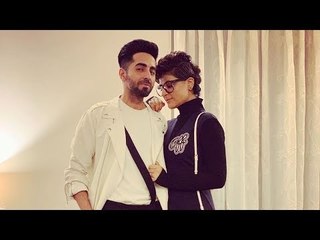 Ayushmann Gets A Peck On The Cheek From Wifey Tahira | SpotboyE