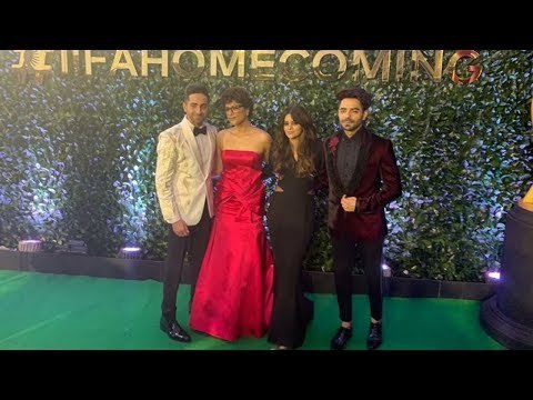 IIFA Awards 2019: Ayushmann And Aparshakti Khurrana Arrived With Their Wives | SpotboyE