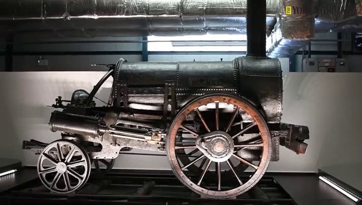 Stephenson's Rocket at the NRM