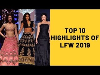 Top 10 Highlights Of Lakme Fashion Week 2019 | SpotboyE