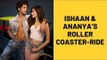 Ishaan Khatter And Ananya Panday Go On An Roller Coaster-Ride  | SpotboyE