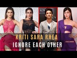 Sushant Singh Rajput Effect: Kriti, Sara Ali Khan, Rhea Chakraborty Give Each Other The Ignore Punch