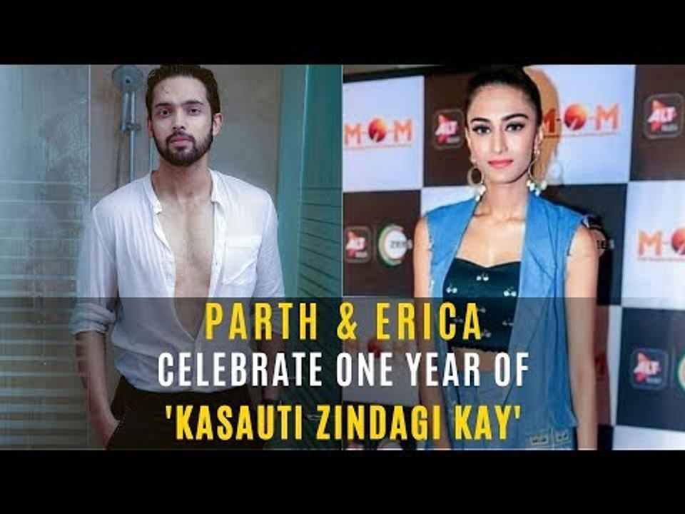 Parth Samthaan And Erica Fernandes Celebrate One Year Of Kasautii Zindagii Kay | TV | SpotboyE