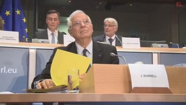Borrell recibe el visto bueno de eurodiputados para ser jefe de diplomacia UE
