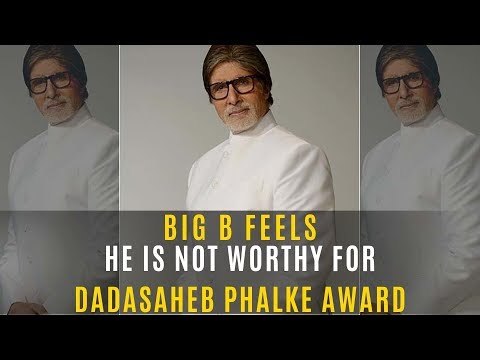 Amitabh Bachchan Feels Not Worthy On Receiving The Dadasaheb Phalke Award | SpotboyE