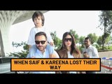 Taimur, Kareena Kapoor Khan And Saif Ali Khan Get Lost While On Their Way To Pataudi | SpotboyE