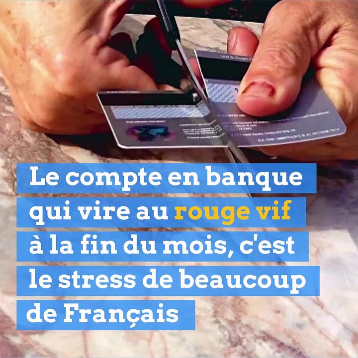 1 Français sur 5 finit le mois avec son compte en banque dans le rouge ...