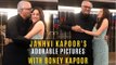 Janhvi Kapoor’s Sweet Hugs And Kisses To Father Boney Kapoor In New York Is All Things Adorbs