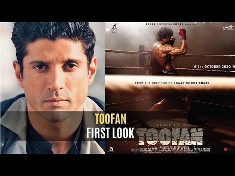 Toofan First Look Poster: Farhan Akhtar Is Set To Kick Some Punches In The Ring | SpotboyE