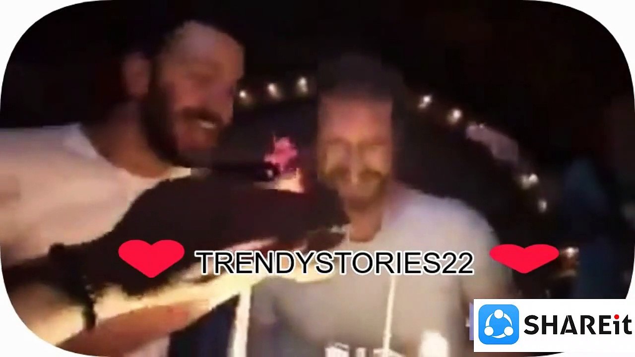 باريش اردوتش و انجين اوزتورك يحتفلان بعيد ميلادهما معا !!
