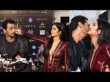 Arjun Rampal HUGS and KISSES Katrina Kaif at IIFA Rocks 2019 Green Carpet | SpotboyE