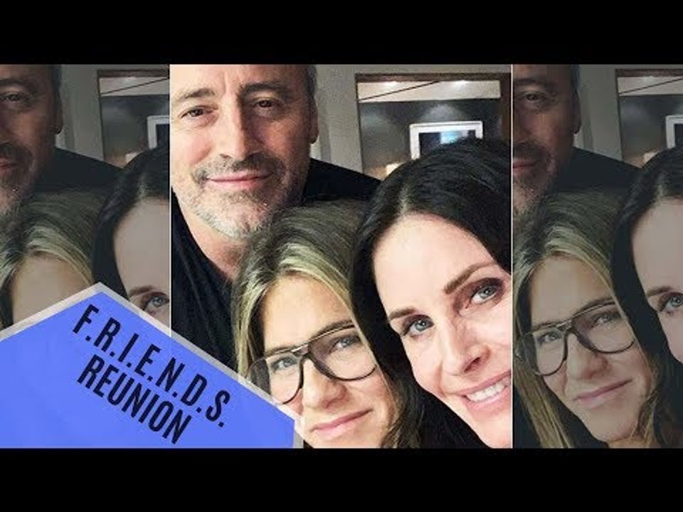 FRIENDS: Courteney Cox, Matt LeBlanc, Jennifer Aniston Reunite & We Can’t Keep Calm | Hollywood