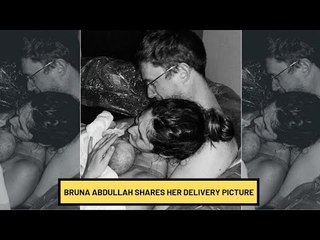 Bruna Abdullah Shares A Picture Delivering Her Baby Via Water Birth | SpotboyE