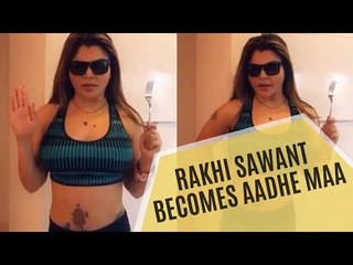 Rakhi Sawant Reunites With Husband In UK; Becomes Aadhe Maa To Solve Netizens' Problems | TV |