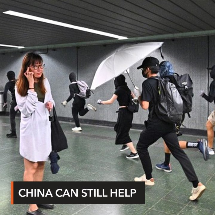 Hong Kong 'won't rule out' Chinese help over protests – leader