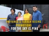 Priyanka Chopra Begins The Sky Is Pink Promotions With Farhan Akhtar | SpotboyE