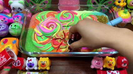 Mixing Random Things Into Slime !! Relaxing with Piping Bags !! Satisfying Slime Smoothie #691