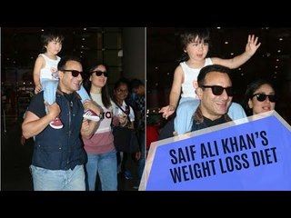 Saif Ali Khan’s Weight Loss Diet That Is Making Him Look Atleast 10 Yrs Younger | SpotboyE
