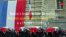 Tuerie à la préfecture de police : Macron appelle à se mobiliser face à « l'hydre islamiste »