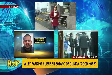 Piden revisar cámaras de seguridad para esclarecer accidente en clínica Good Hope