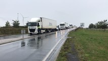 Manifestation des agriculteurs de la FDSEA et des JA 61