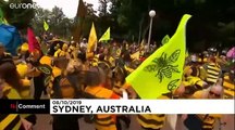 سیدنی؛ بازداشت معترضان جنبش اقلیمی «شورش علیه انقراض»