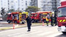 Villeurbanne: spectaculaire incendie dans une pépinière d'entreprises